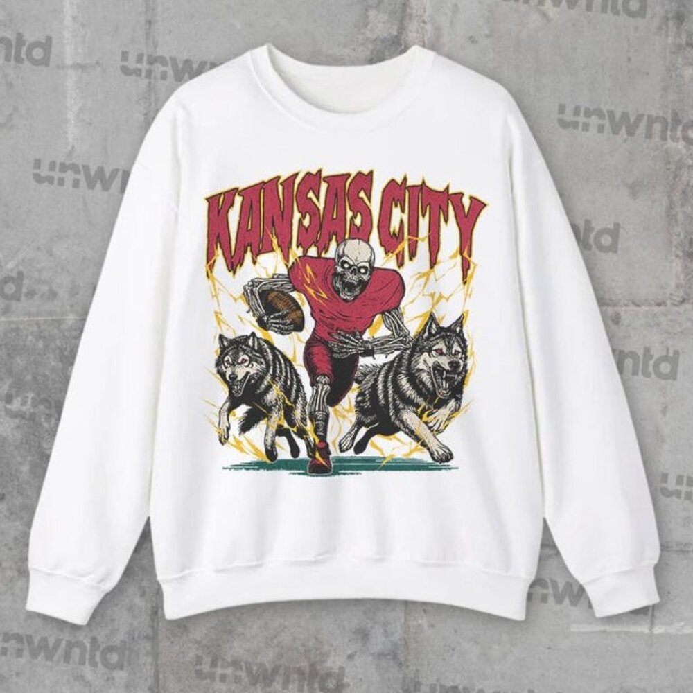 Kansas City Voetbal Sweater, Retro  Sporting Kansas City Shirt For Men And Women